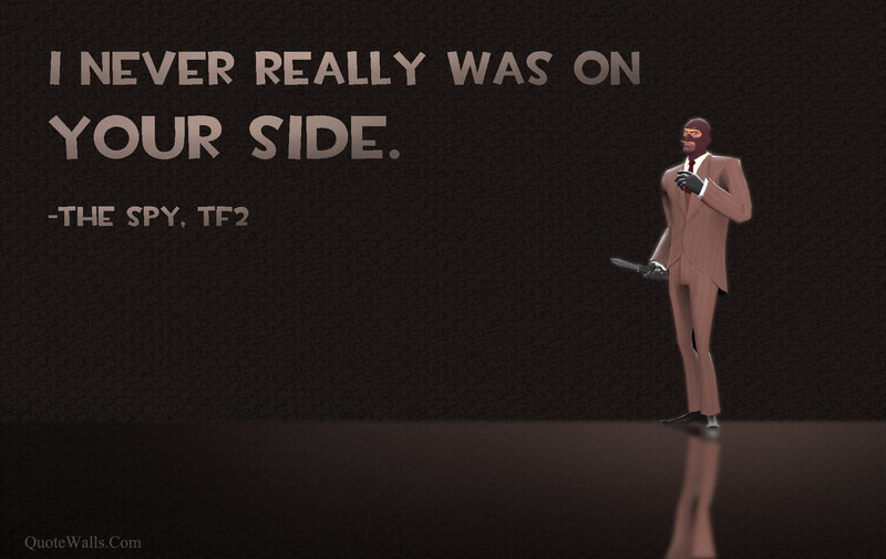 The Spy's confession