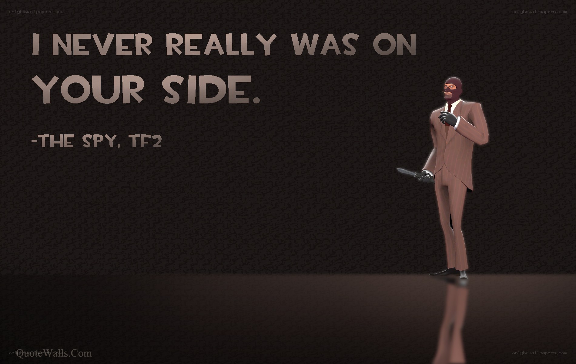 The Spy's confession