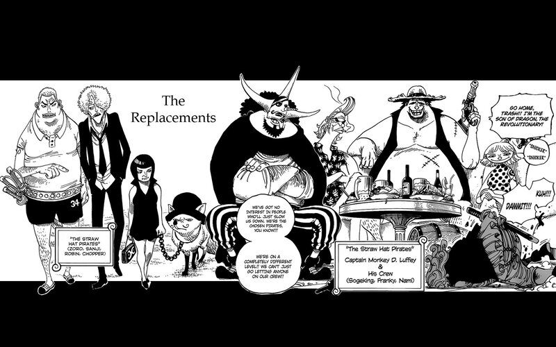 The Straw Hat Pirates Replacements