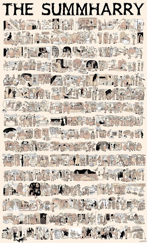 The SummHarry comic strip