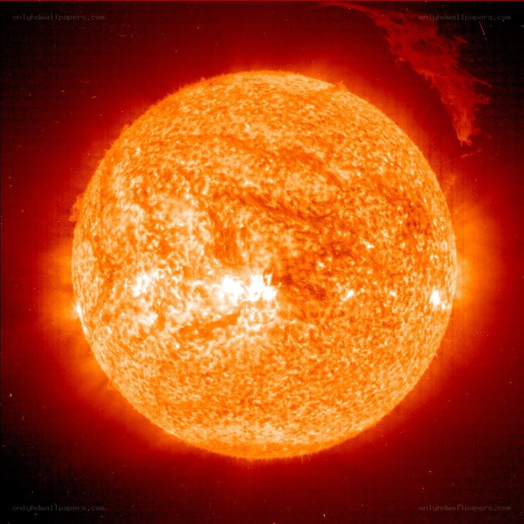 The Sun in Solar Flare