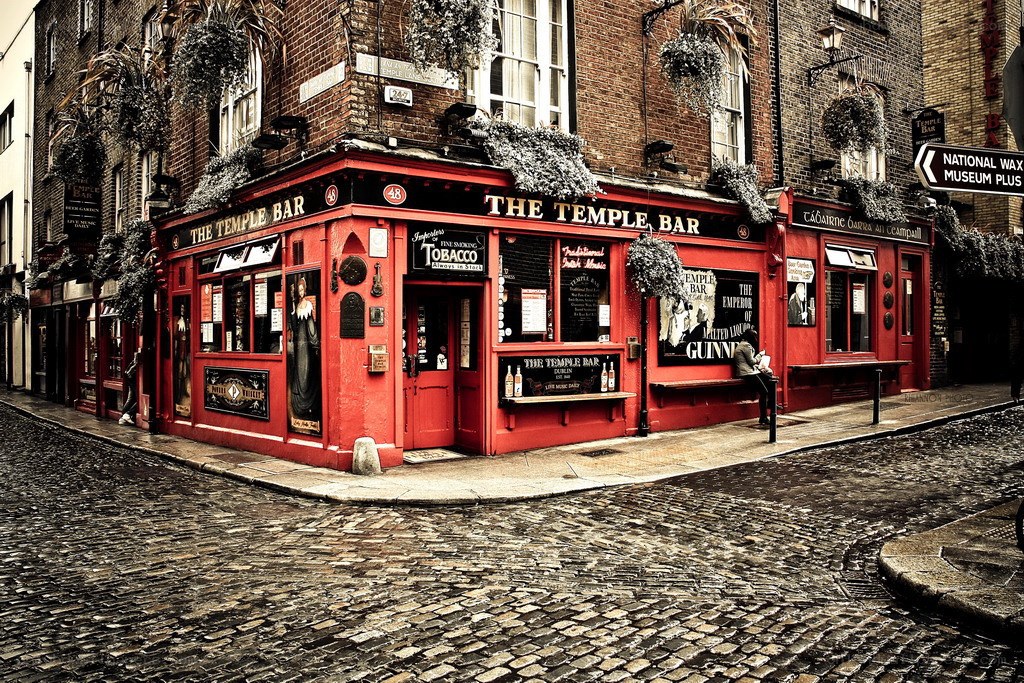 The Temple Bar pub in Dublin