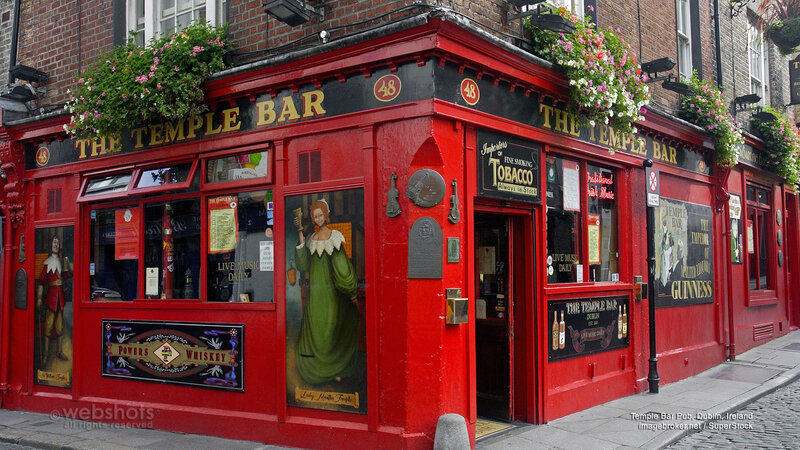 The Temple Bar Pub — Red