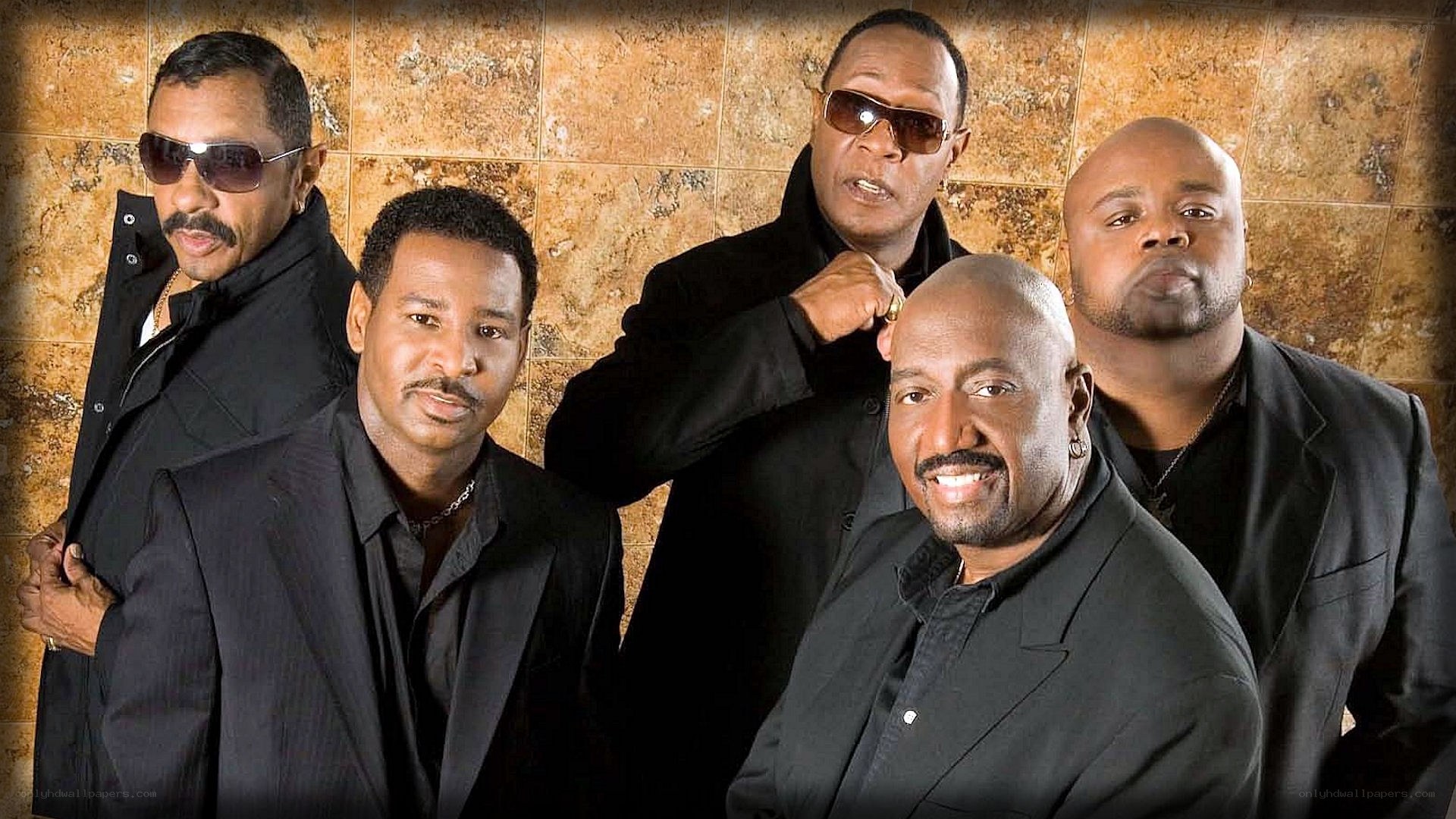 The Temptations band portrait