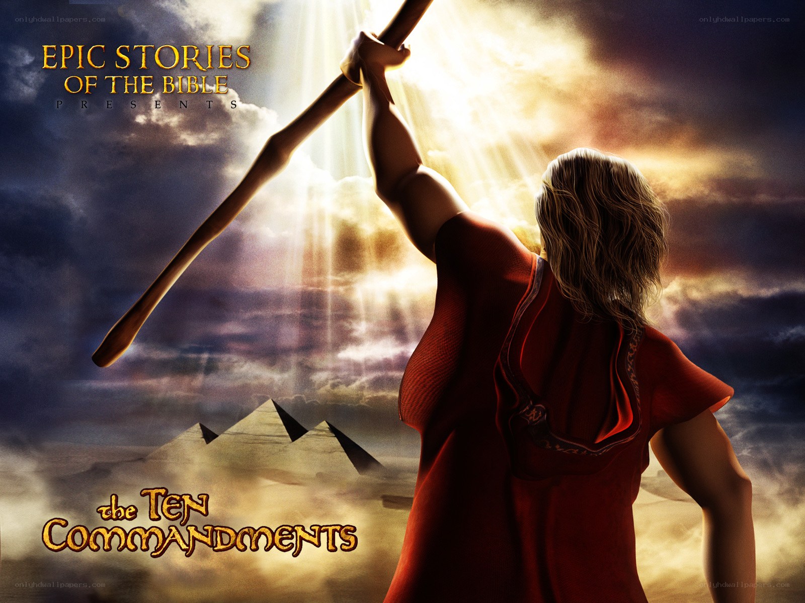 The Ten Commandments movie poster