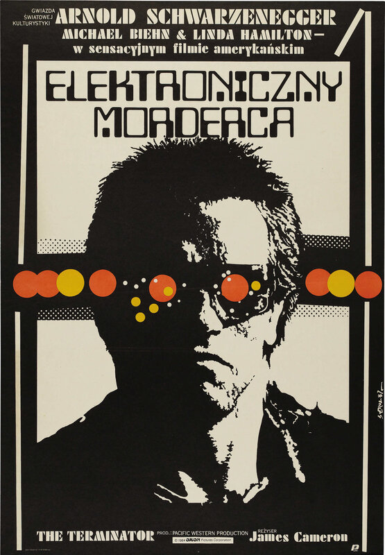 The Terminator movie poster