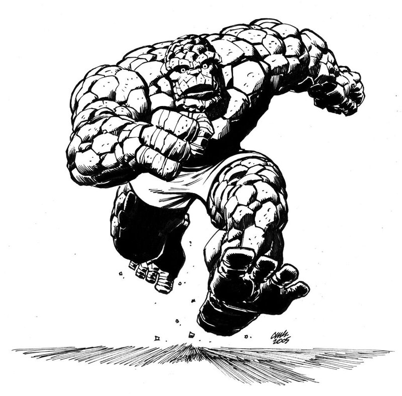 The Thing in action