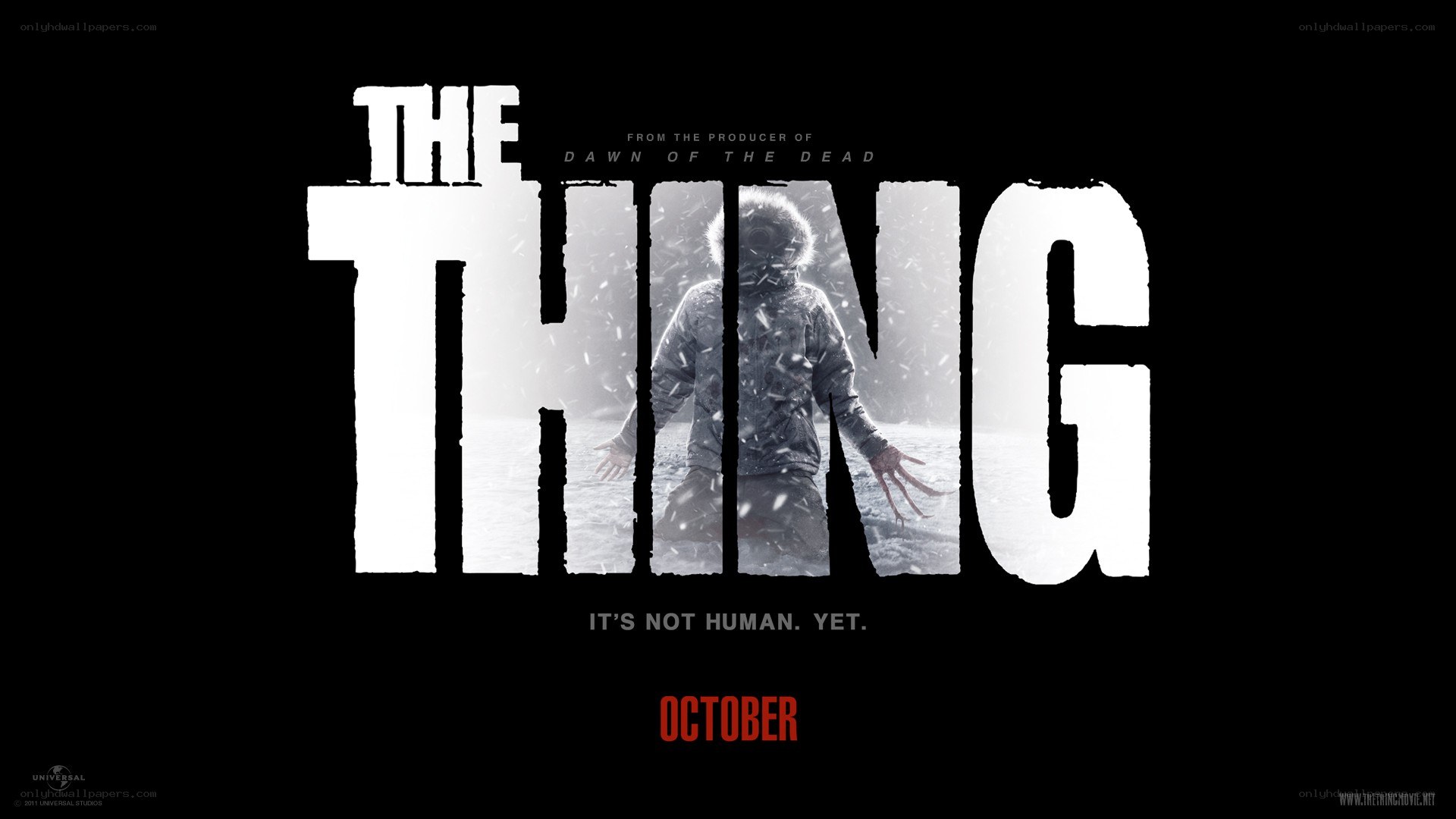 The Thing movie poster