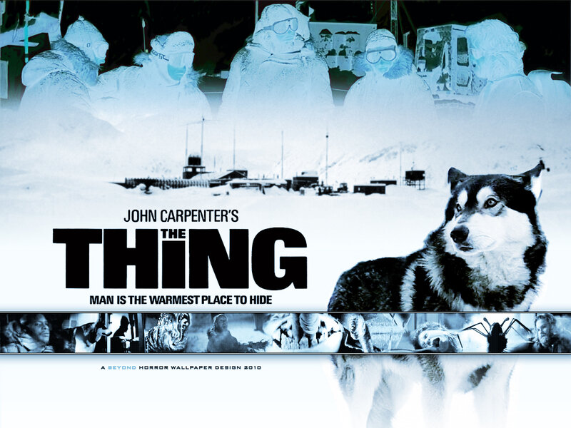 The Thing movie poster