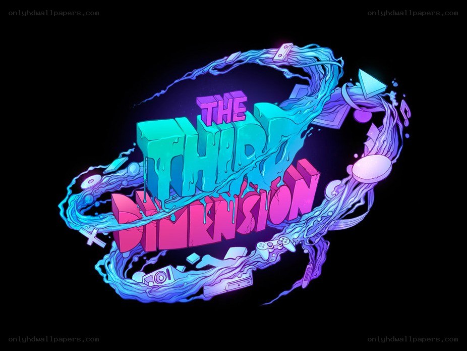 The Third Dimension logo art