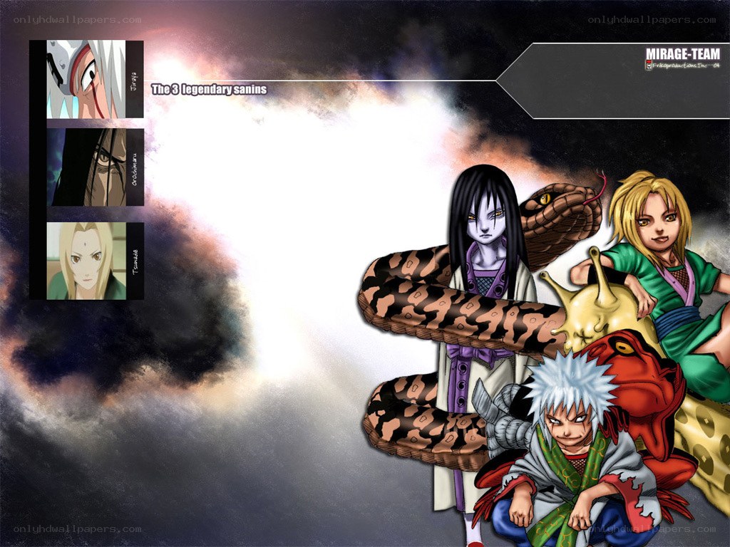 The Three Legendary Sannin