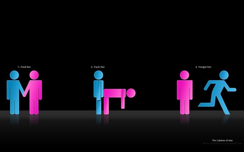 The three phases of love