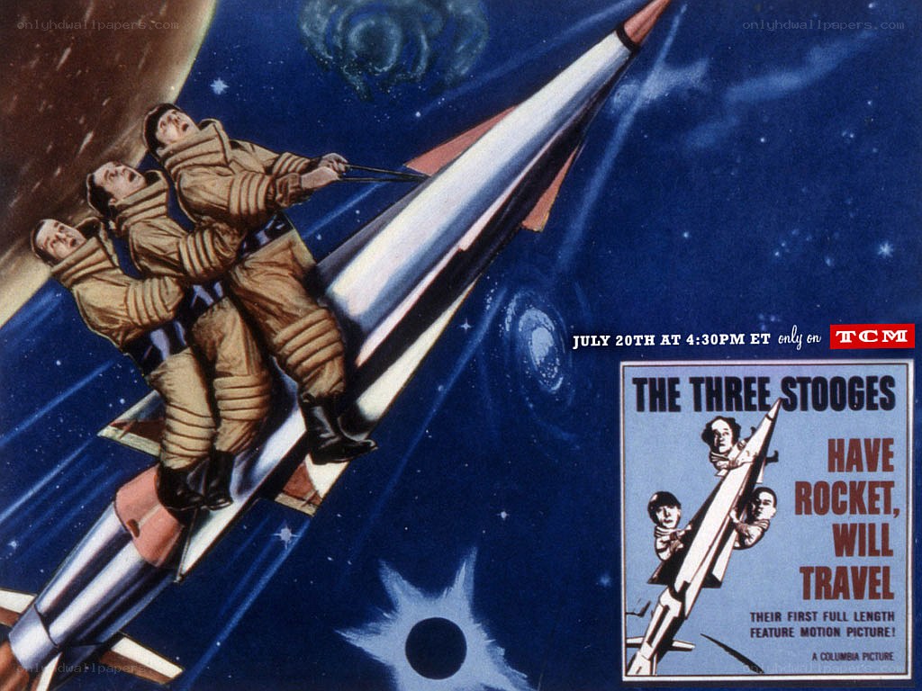 The Three Stooges Rocket Travel