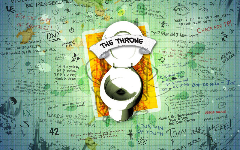 The Throne graffiti art