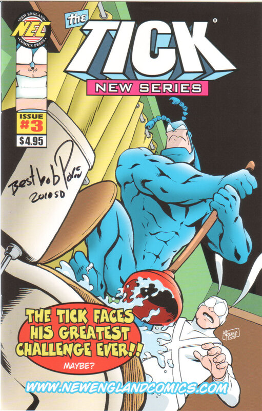 The Tick comic cover