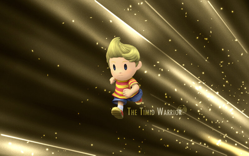 The Timid Warrior character