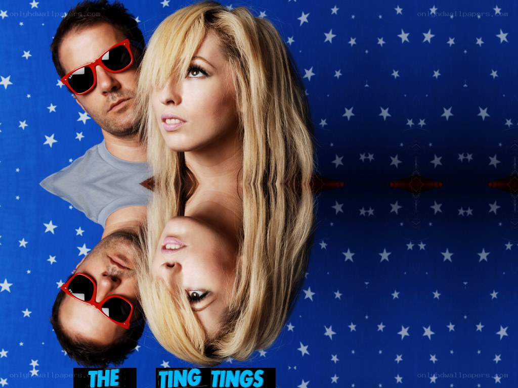 The Ting Tings band poster