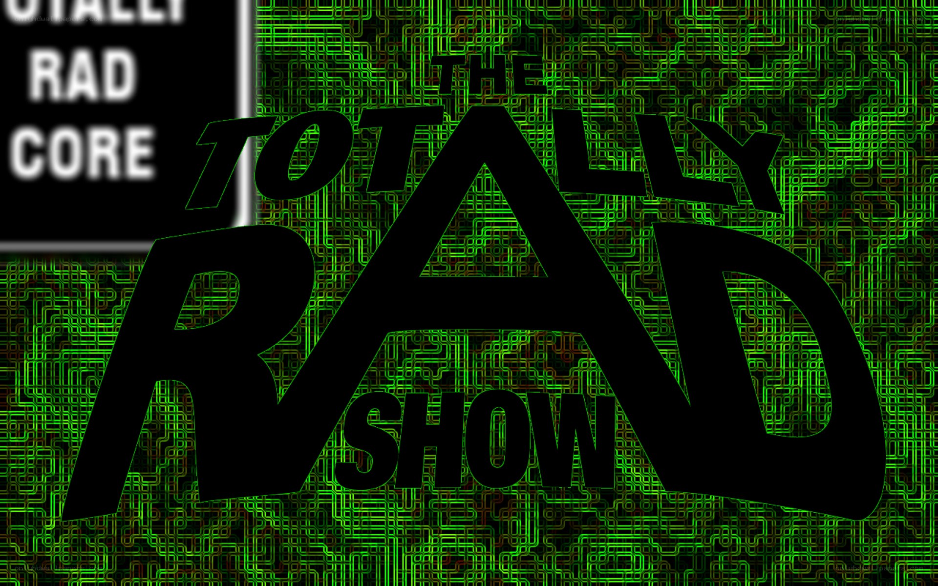 The Totally Rad Show logo