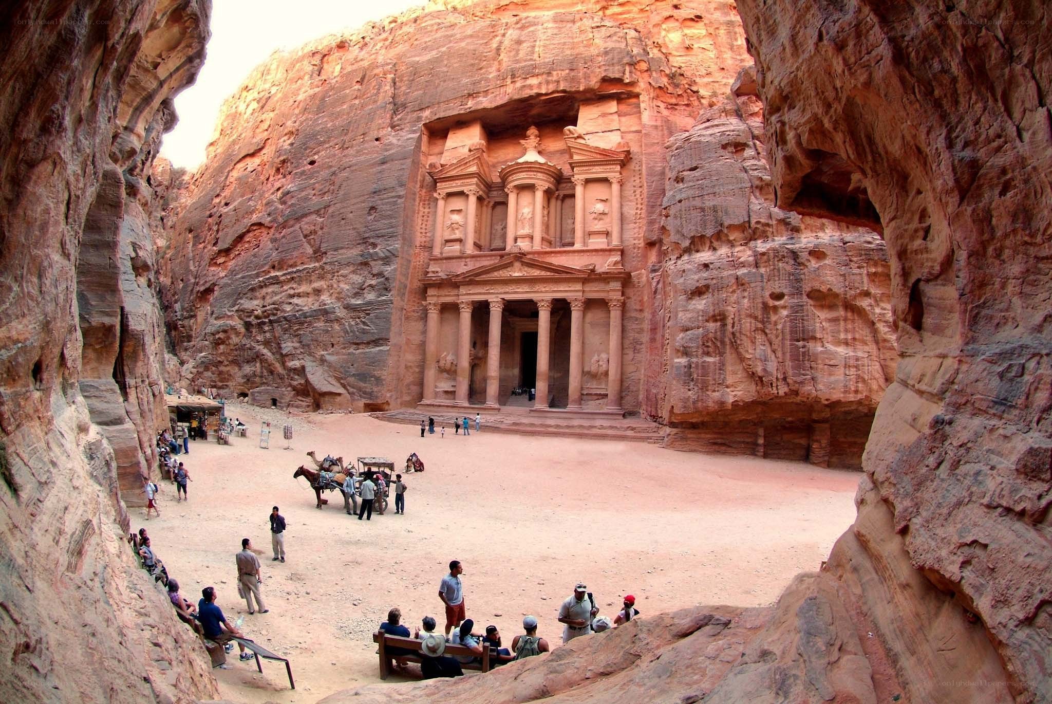 The Treasury in Petra