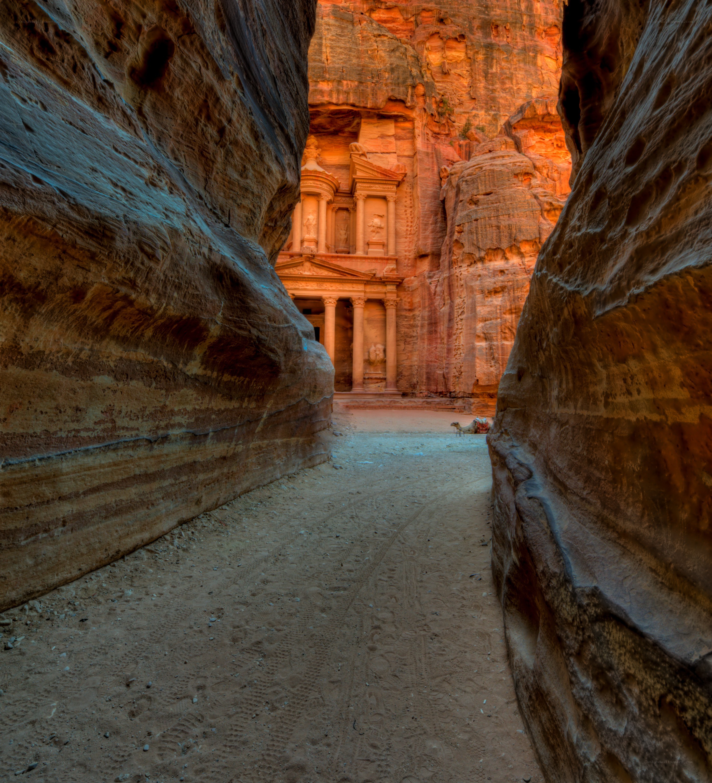 The Treasury in Petra