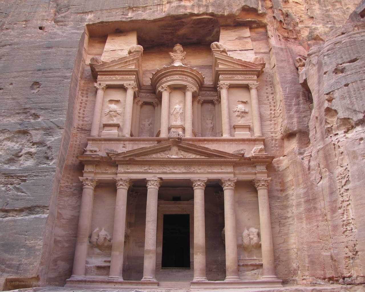 The Treasury in Petra