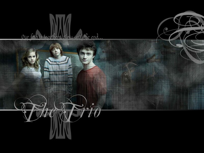 The Trio from Harry Potter
