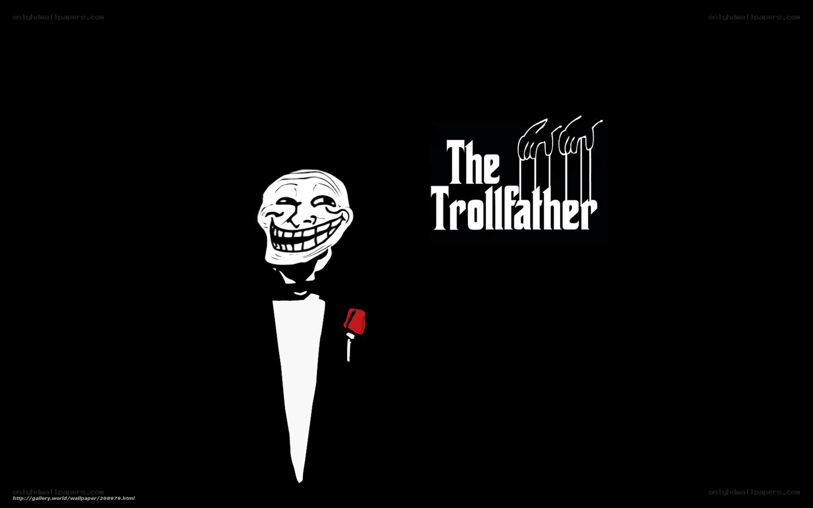 The Trollfather meme
