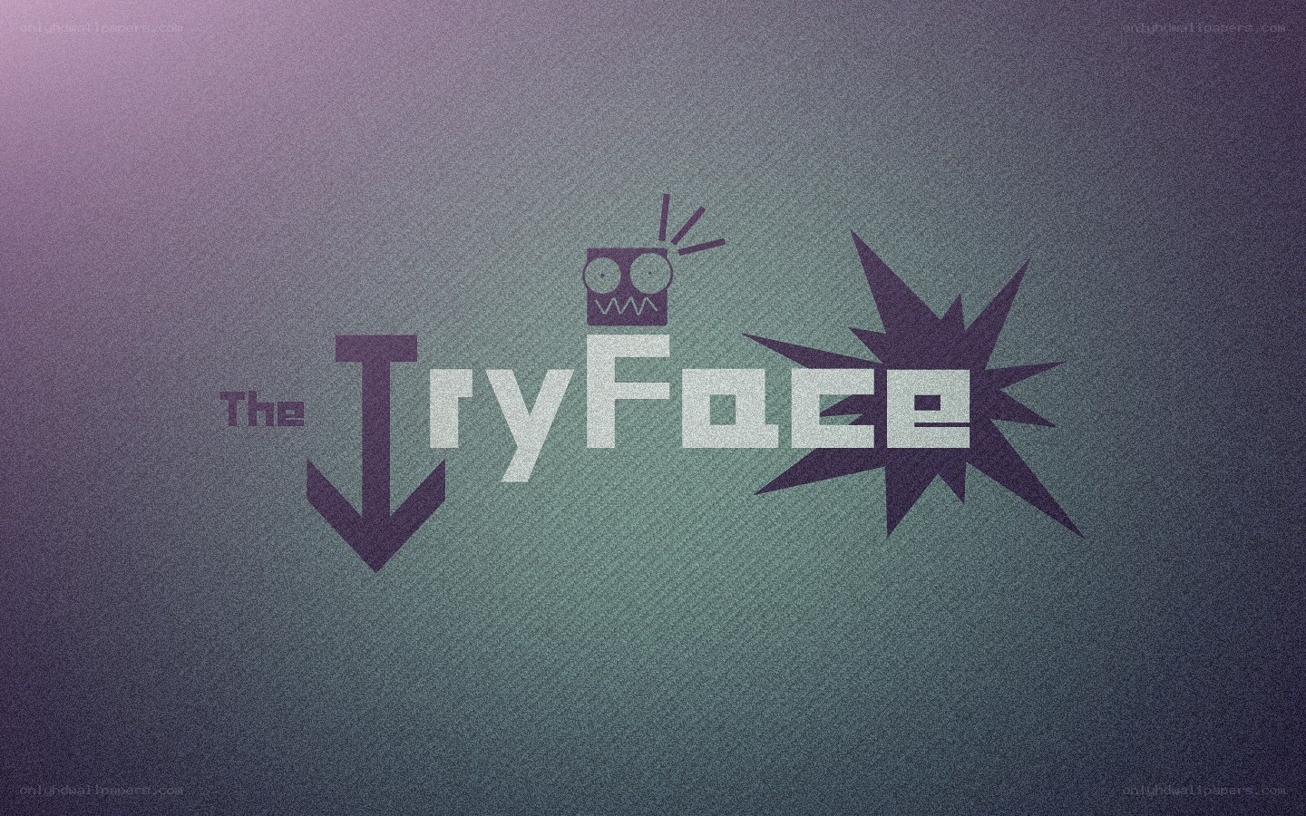 The TryFace logo design