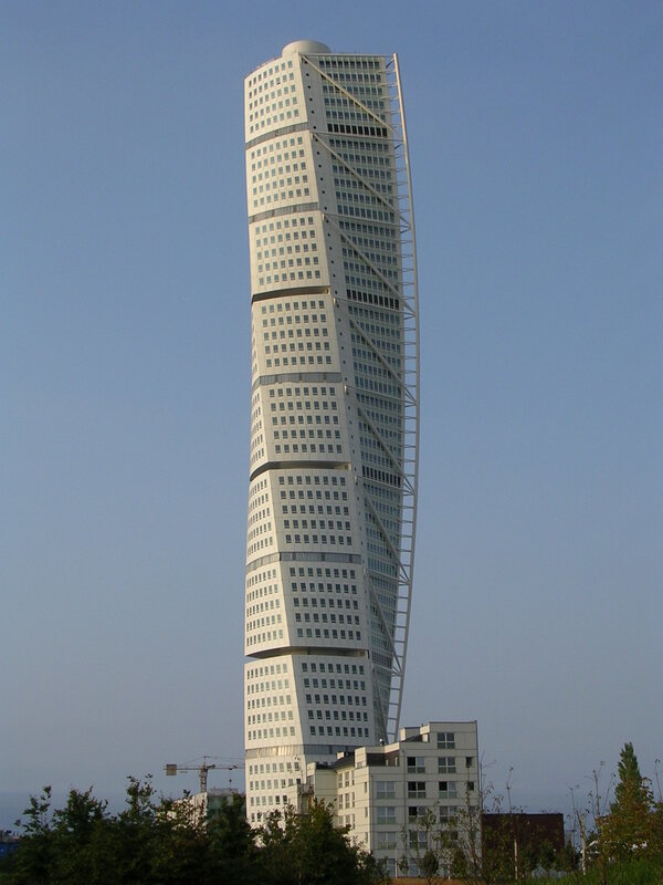 The Turning Torso skyscraper