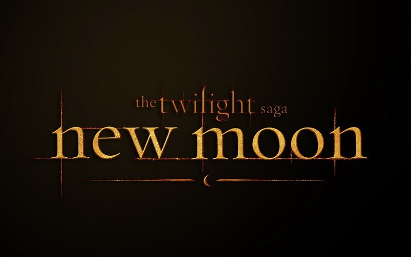 The Twilight Saga Logo — Black, Dramatic