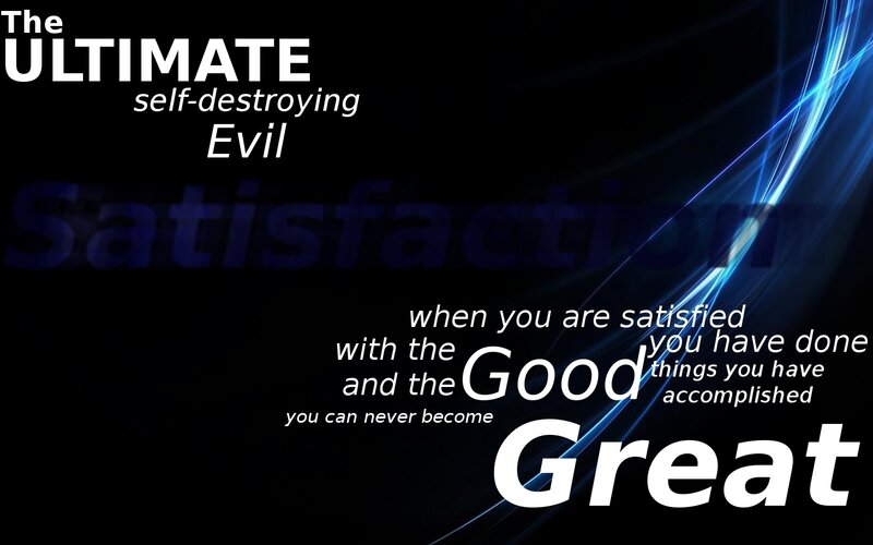 The Ultimate Self-Destroying Evil