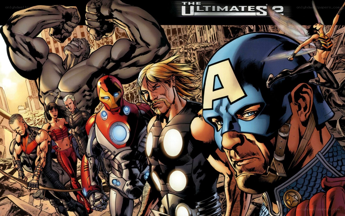 The Ultimates 2 comic cover