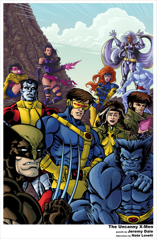 The Uncanny X-Men team