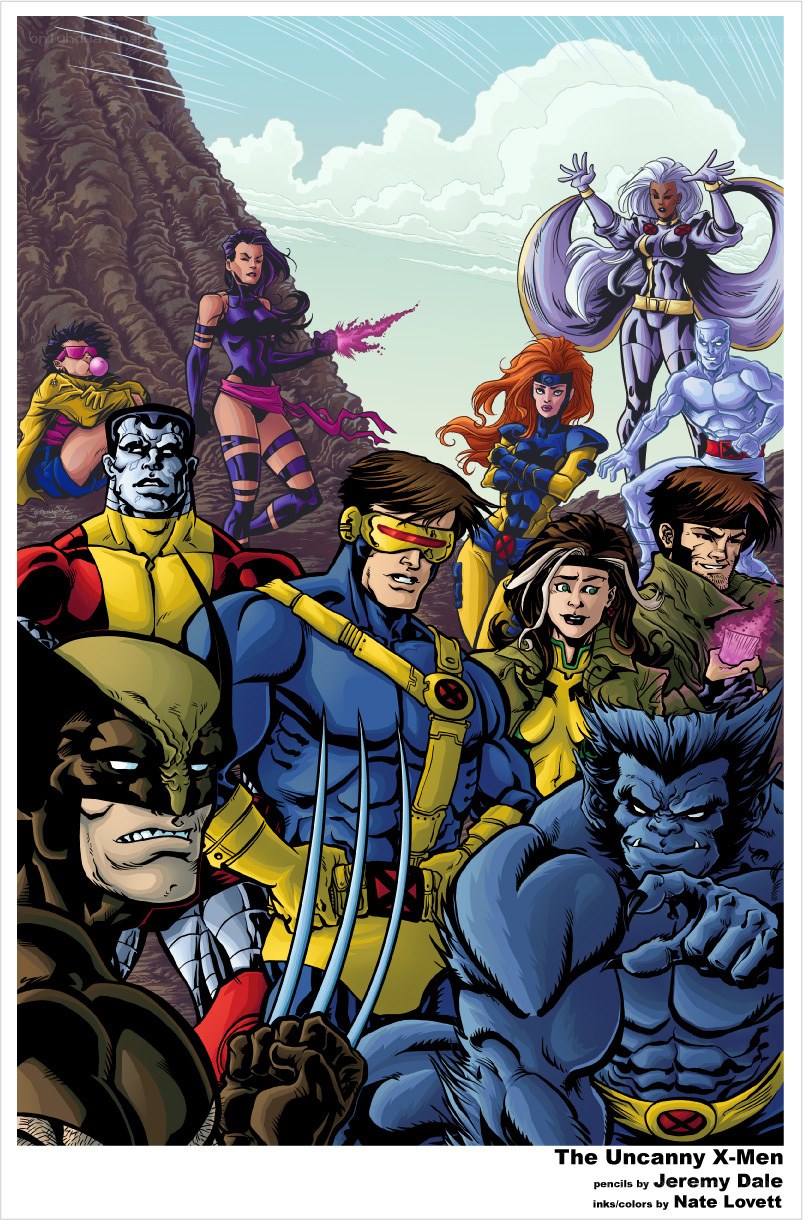 The Uncanny X-Men team