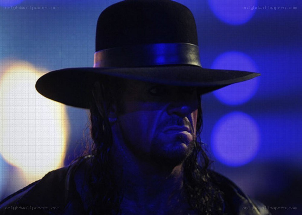 The Undertaker in a black hat