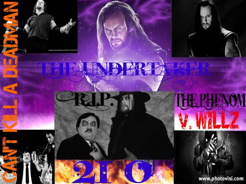 The Undertaker Wrestler — Purple, Dramatic