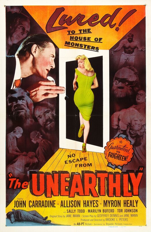 The Unearthly movie poster