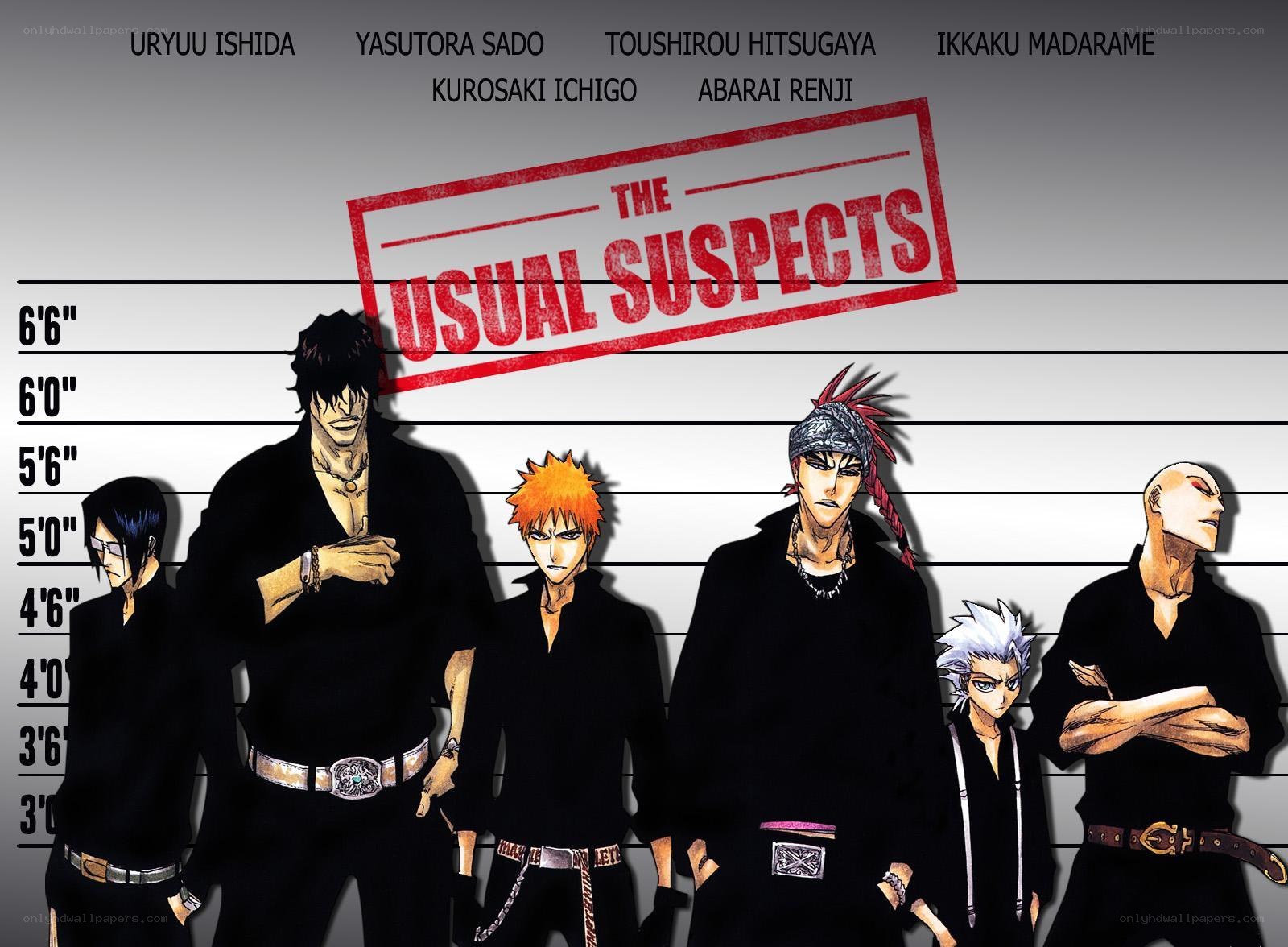 The Usual Suspects lineup