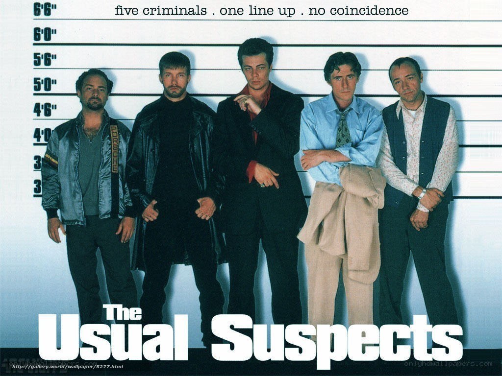 The Usual Suspects movie poster