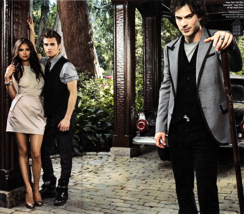 The Vampire Diaries cast photo
