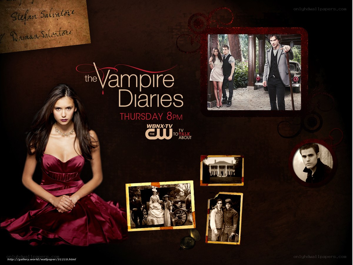 The Vampire Diaries promotional poster