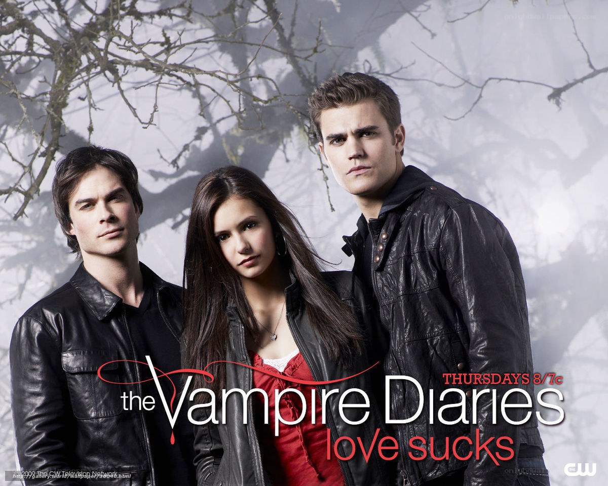 The Vampire Diaries promotional poster