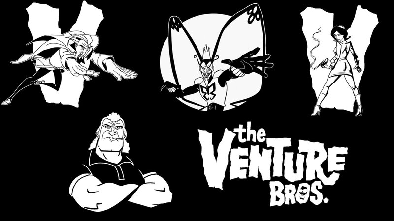 The Venture Bros. character art