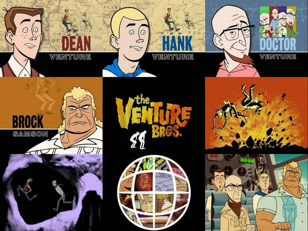 The Venture Bros. character collage