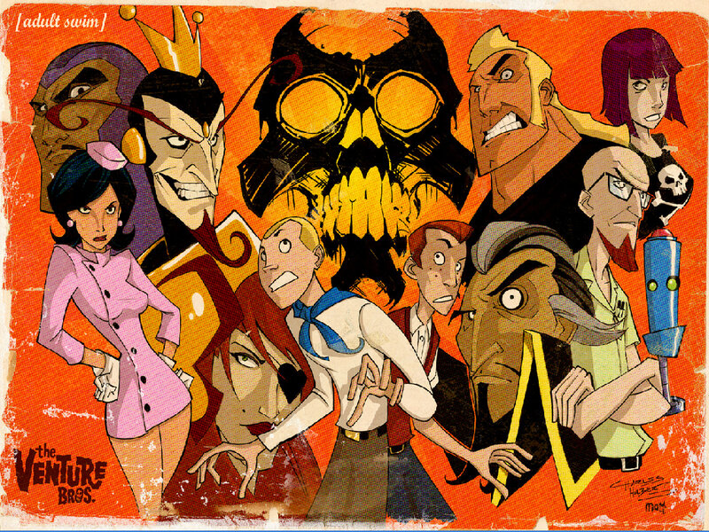 The Venture Bros. character collage