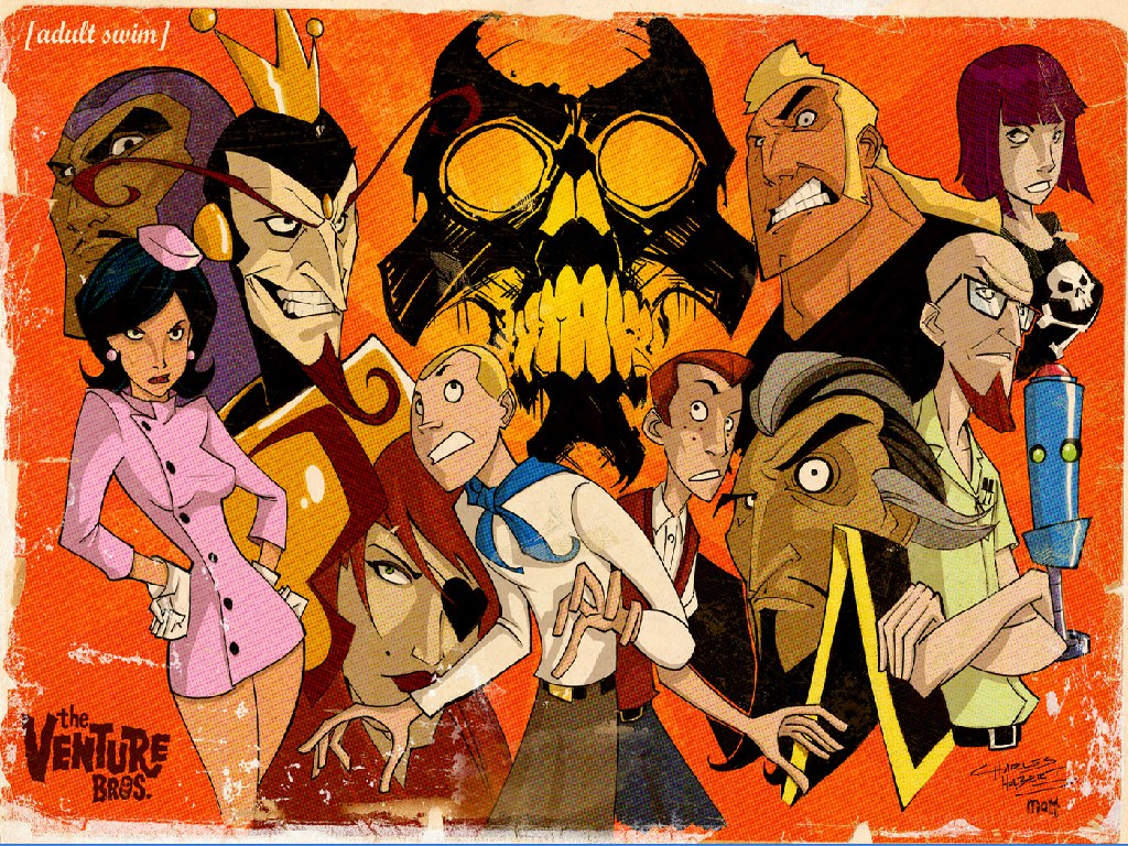 The Venture Bros. character collage