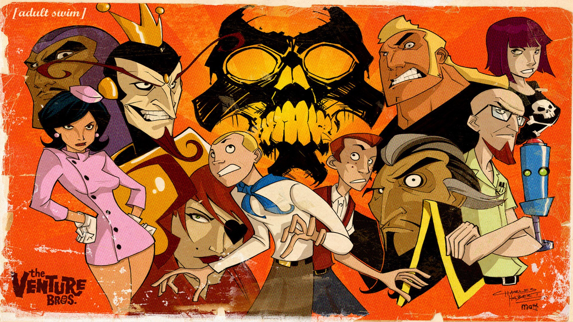 The Venture Bros. character collage