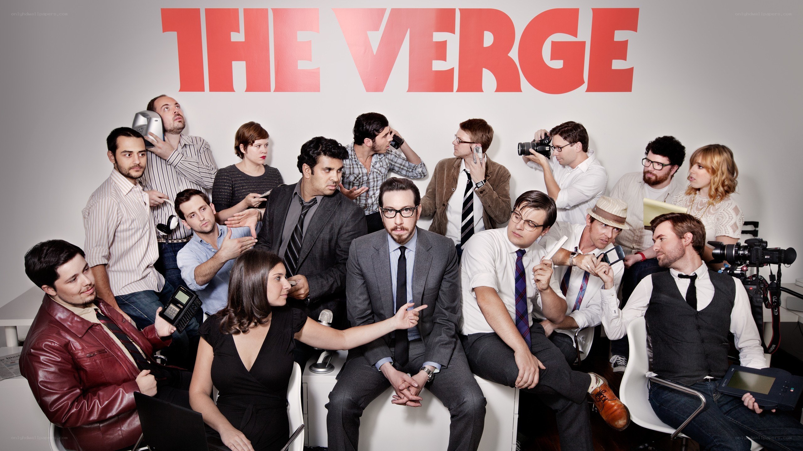 The Verge staff group photo