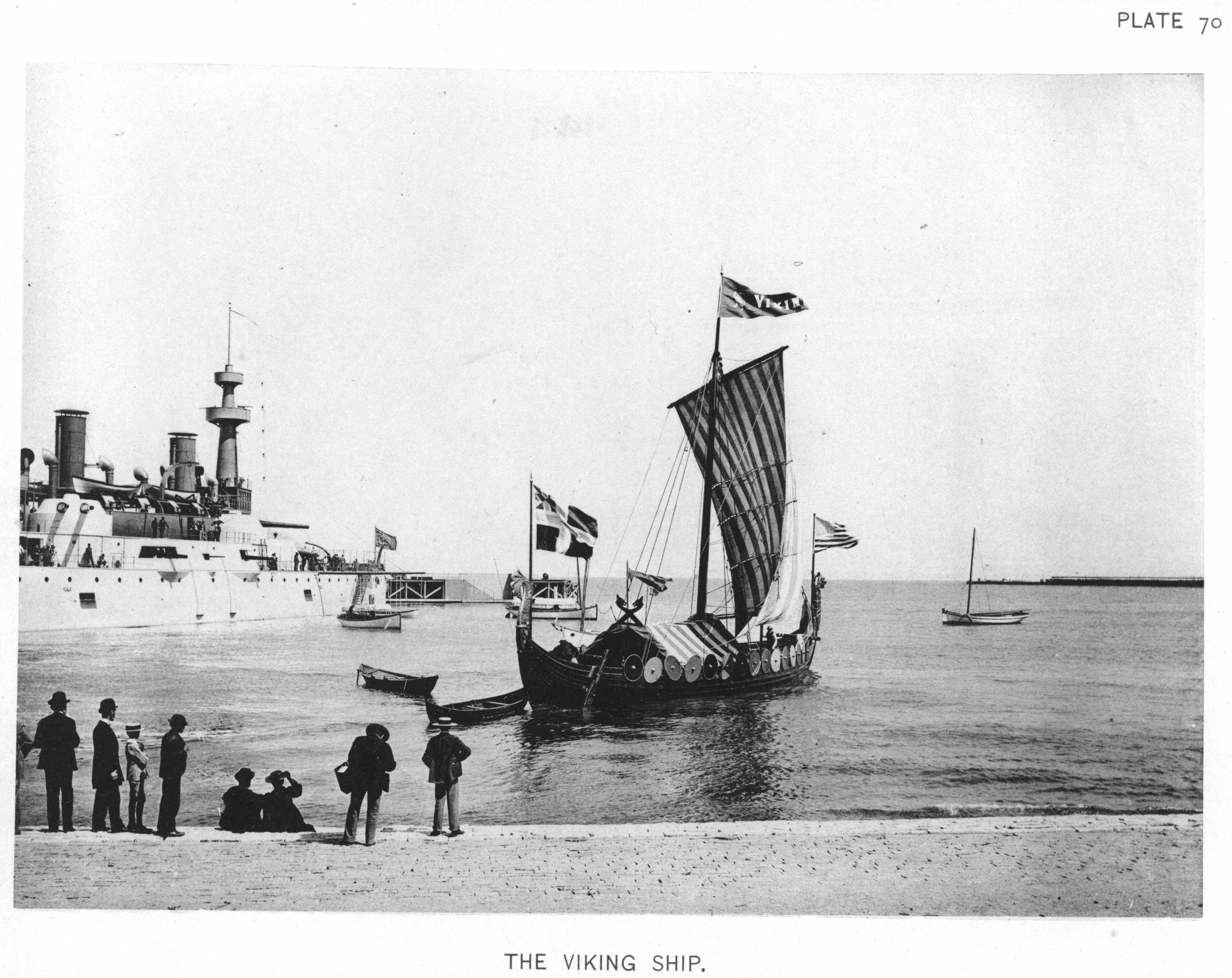 The Viking Ship at the Shore