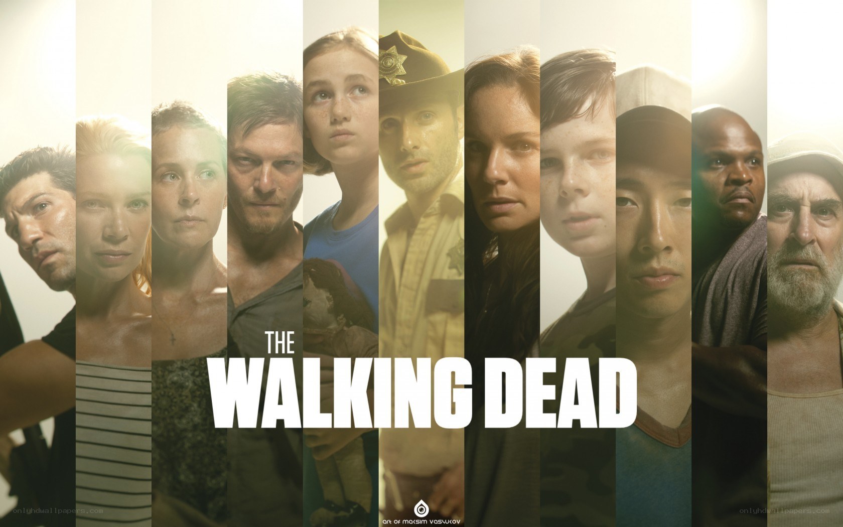 The Walking Dead cast poster